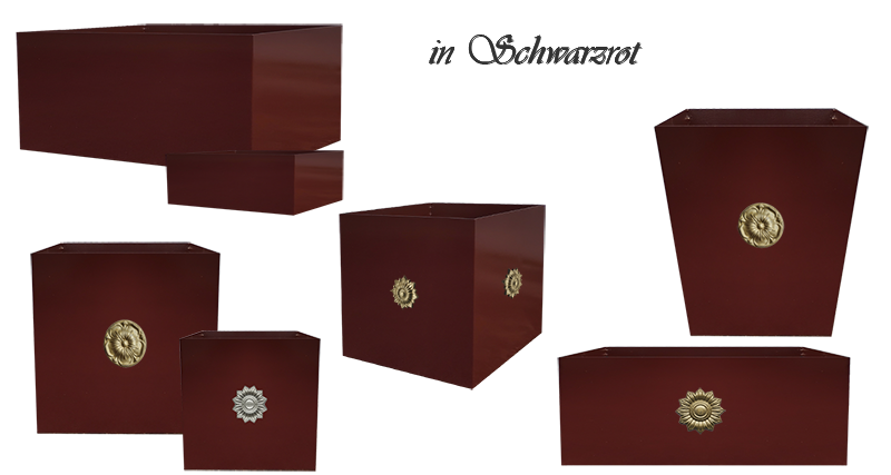 Auswahl an xxl Pflanzkuebeln aus Eisen