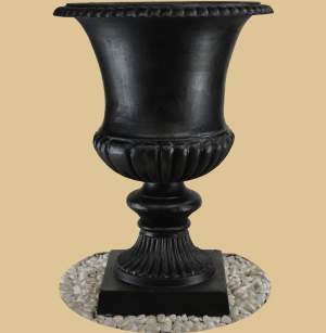 Produktbild schwarzer Pflanzkübel