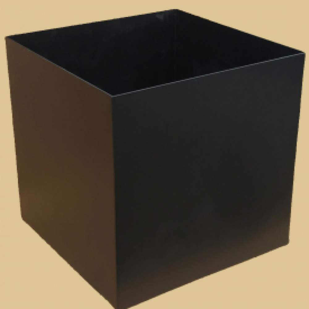 Pflanzkübel 50x50x50 schwarz Garten Passion.