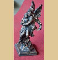 Produktfoto Figur Amor und Psyche  bronze